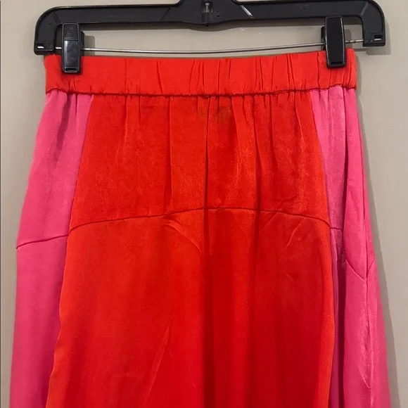 Petal & Pup Women's Lula high low skirt, Pink/Red, XS - Picture 11 of 12